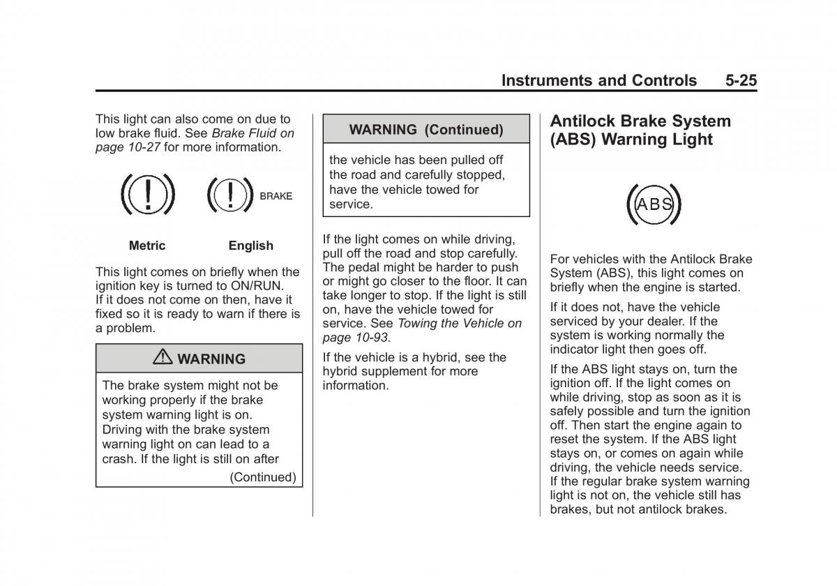 Chevrolet GMC Suburban X 10 owners manual / page 173