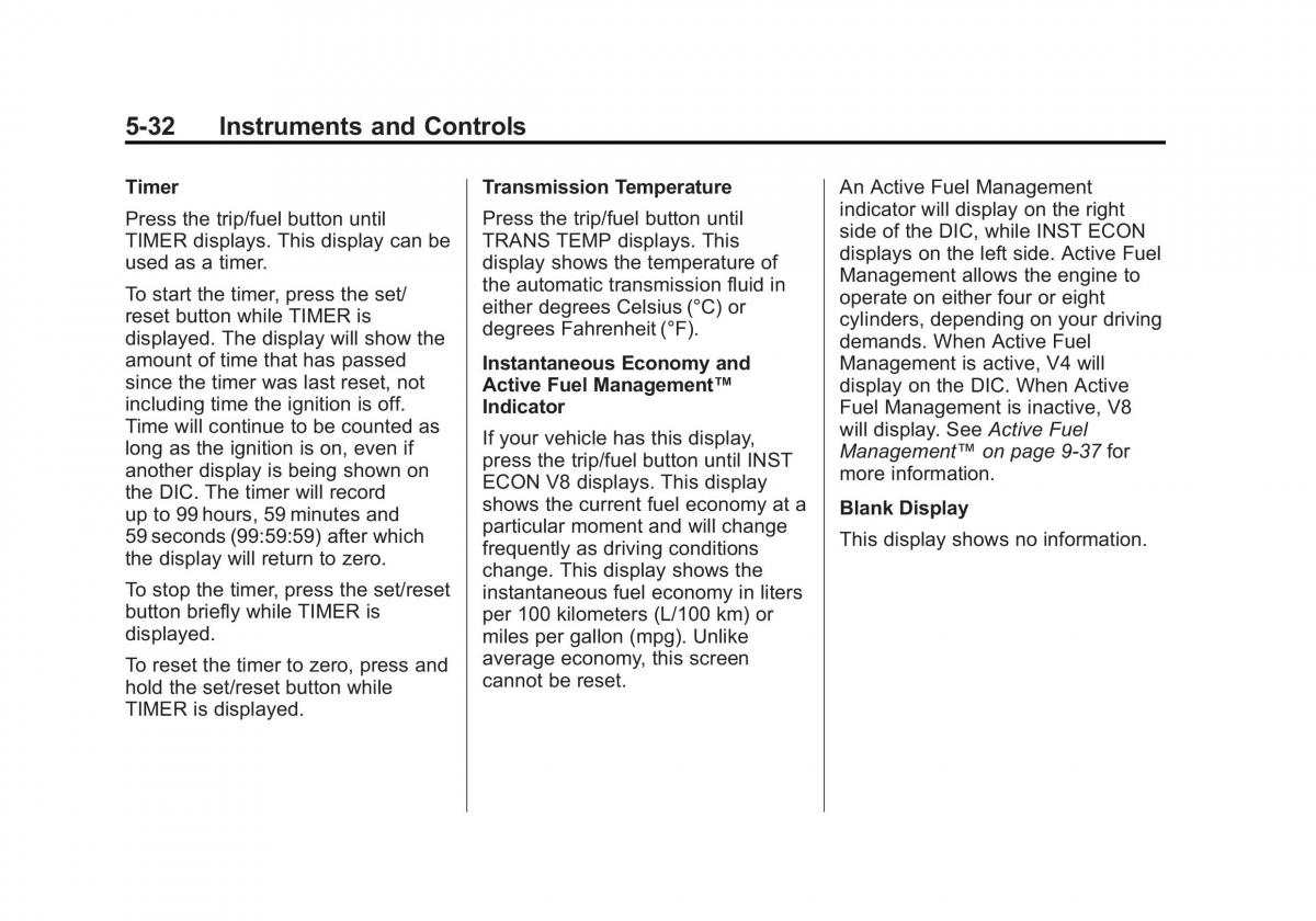 Chevrolet GMC Suburban X 10 owners manual / page 180