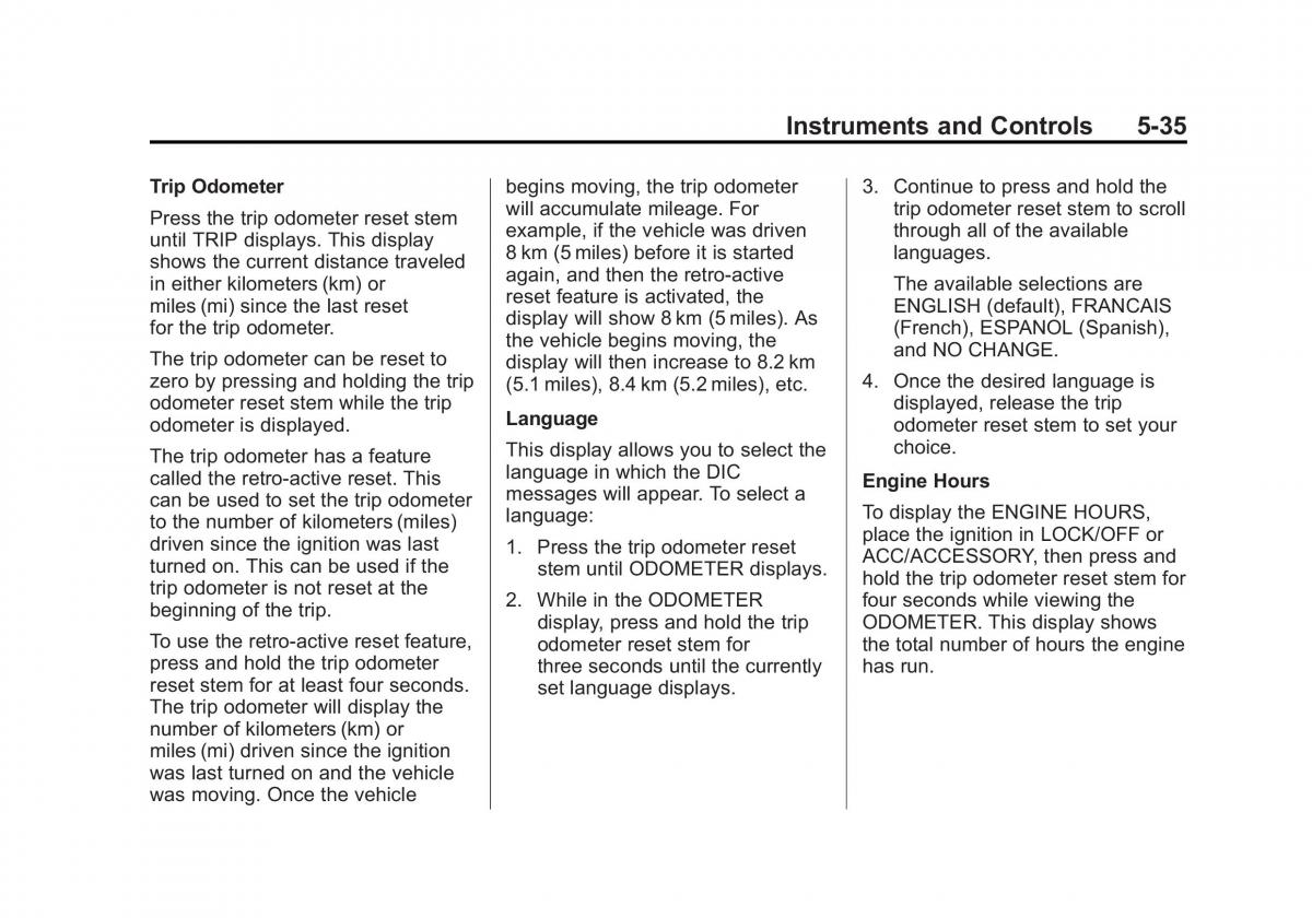 Chevrolet GMC Suburban X 10 owners manual / page 183