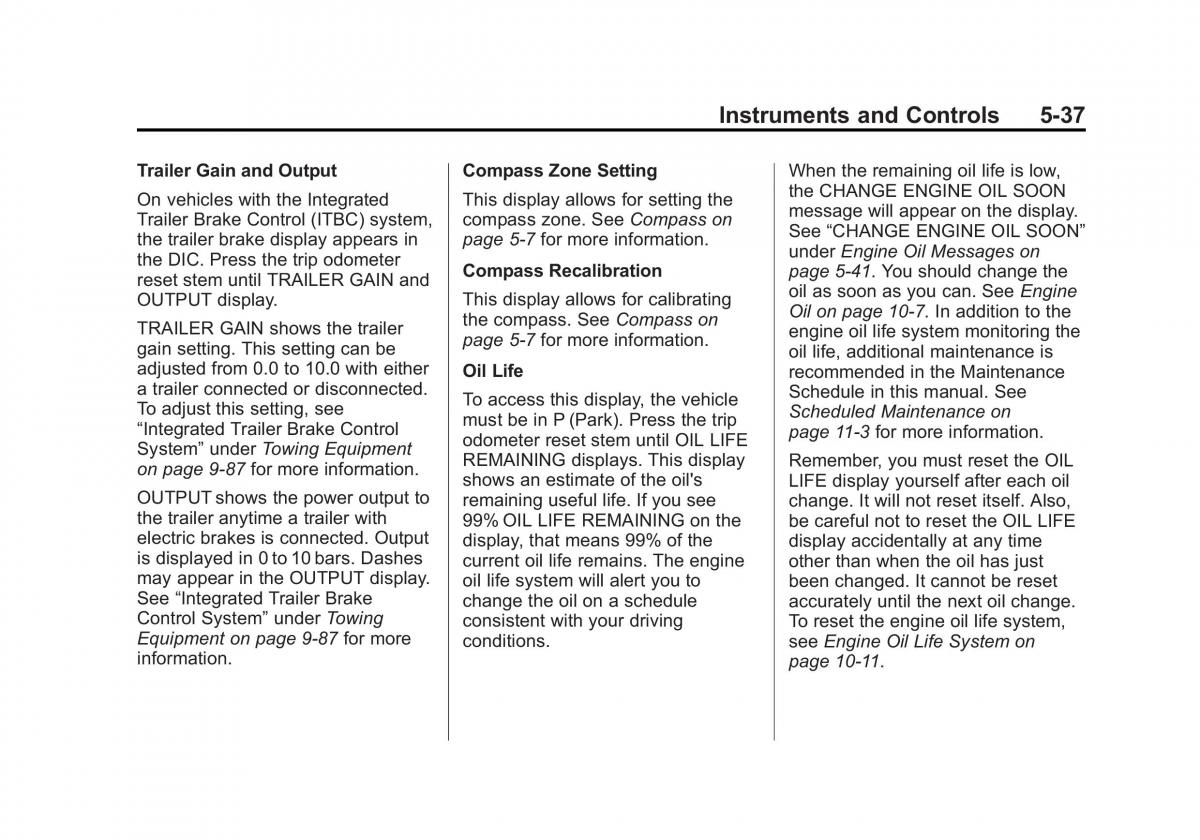 Chevrolet GMC Suburban X 10 owners manual / page 185