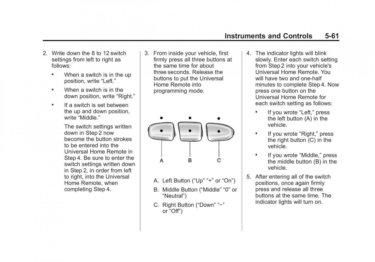 Chevrolet GMC Suburban X 10 owners manual / page 209