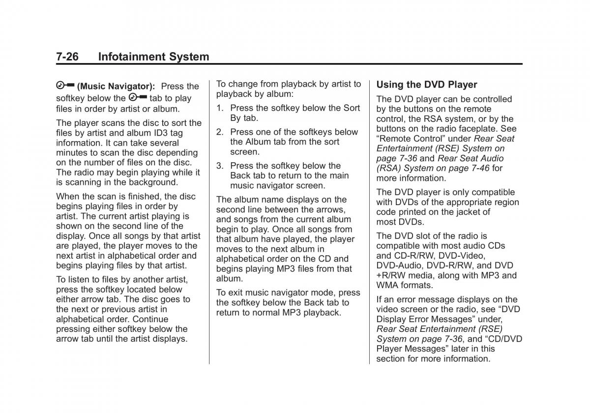 Chevrolet GMC Suburban X 10 owners manual / page 246