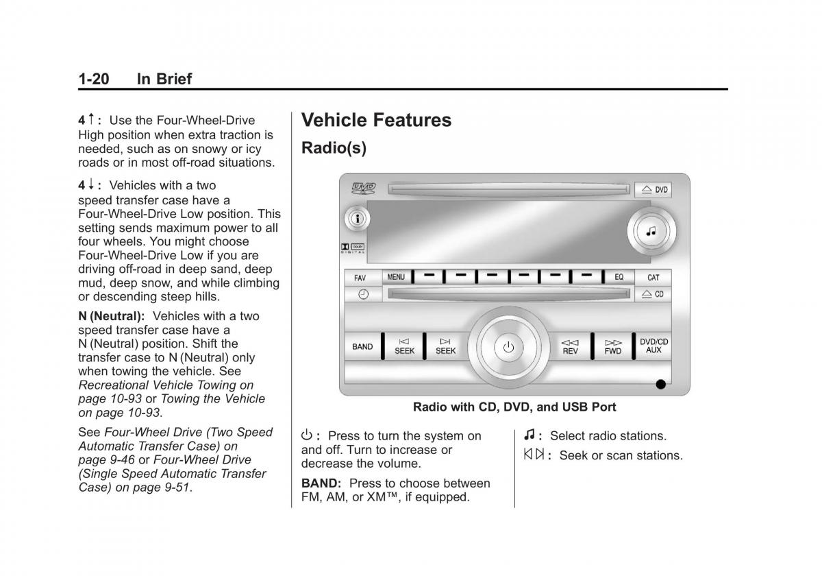 Chevrolet GMC Suburban X 10 owners manual / page 26