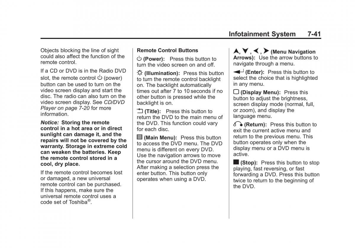 Chevrolet GMC Suburban X 10 owners manual / page 261