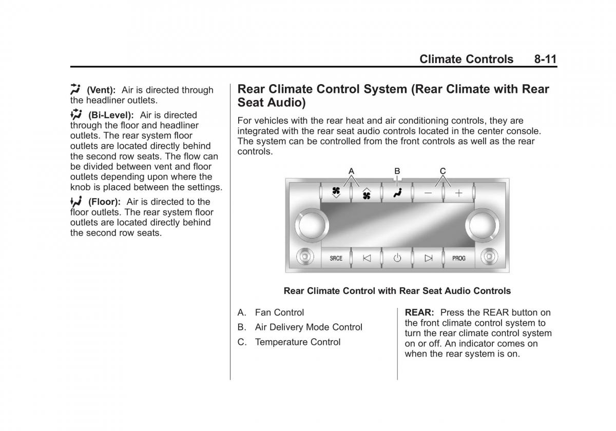 Chevrolet GMC Suburban X 10 owners manual / page 285