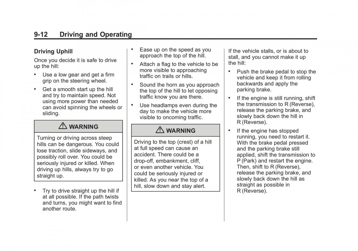 Chevrolet GMC Suburban X 10 owners manual / page 300