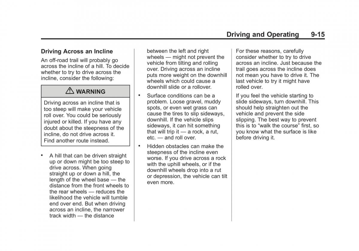 Chevrolet GMC Suburban X 10 owners manual / page 303