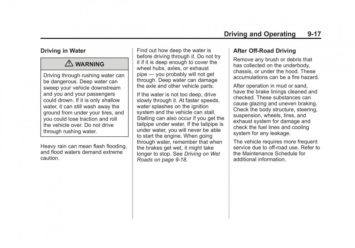 Chevrolet GMC Suburban X 10 owners manual / page 305