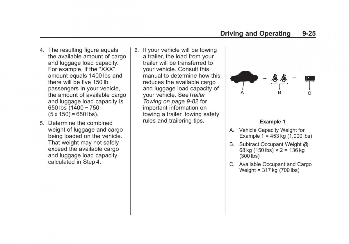 Chevrolet GMC Suburban X 10 owners manual / page 313