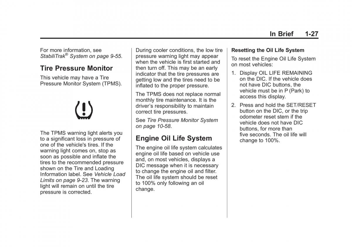 Chevrolet GMC Suburban X 10 owners manual / page 33