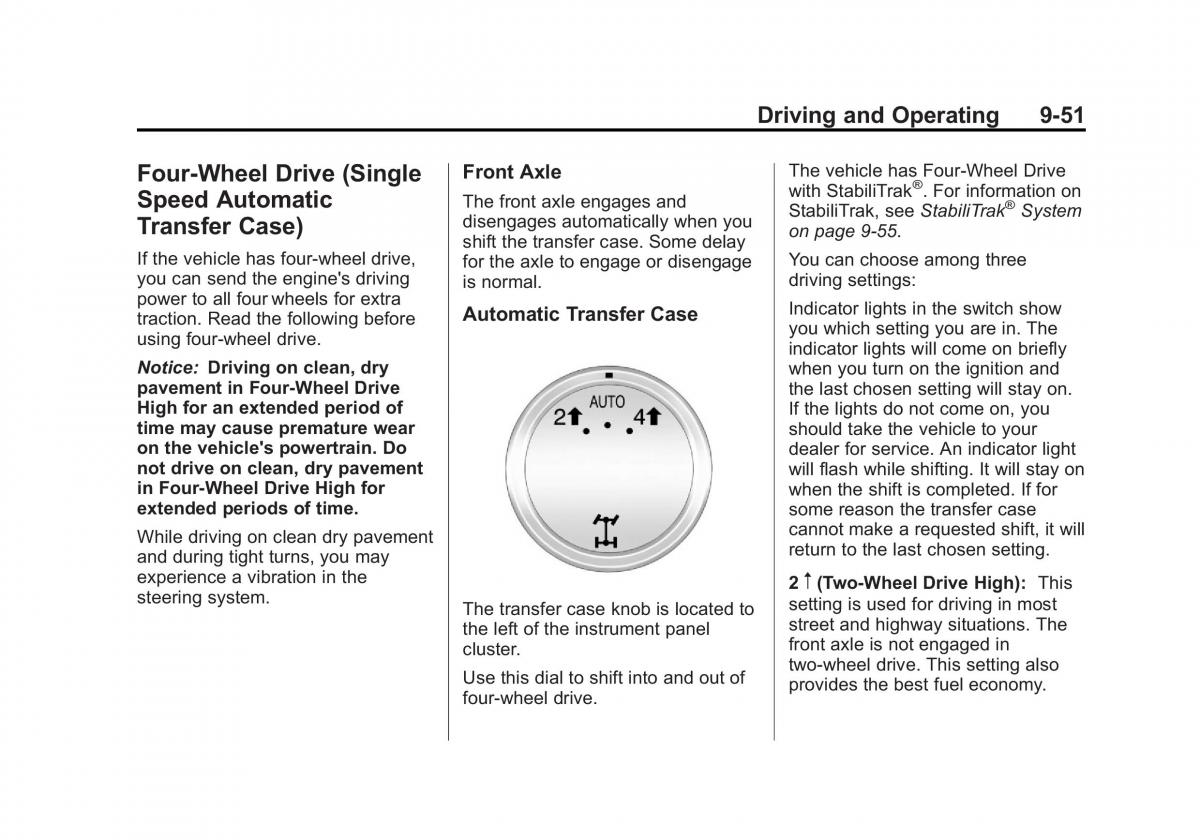 Chevrolet GMC Suburban X 10 owners manual / page 339