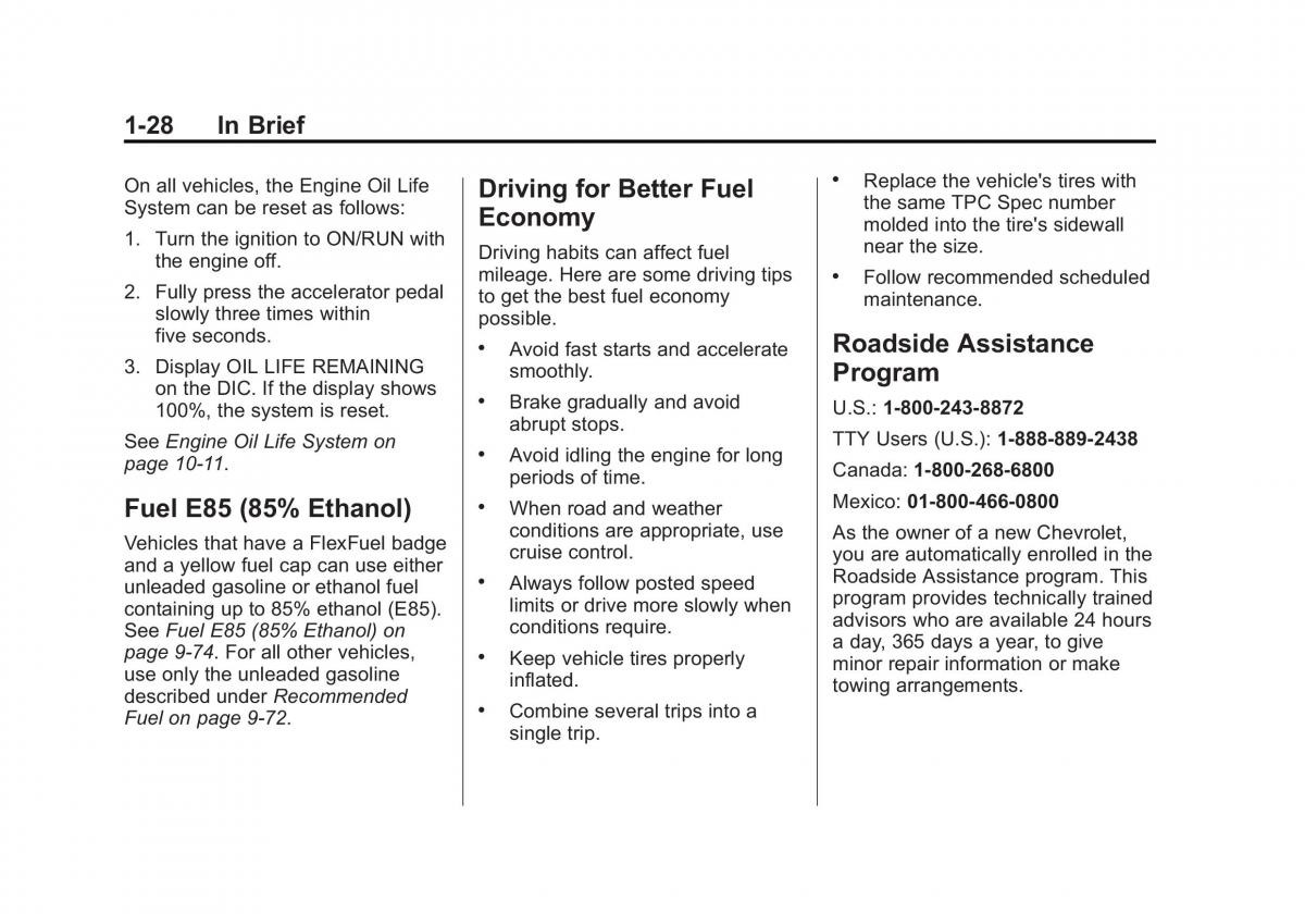 Chevrolet GMC Suburban X 10 owners manual / page 34