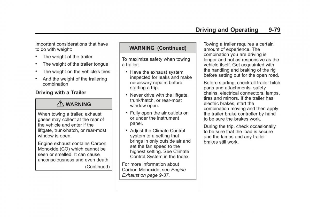 Chevrolet GMC Suburban X 10 owners manual / page 367