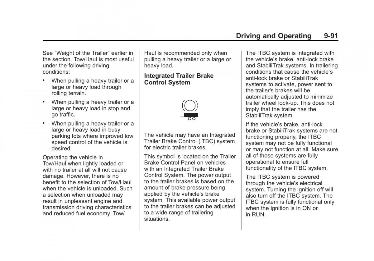 Chevrolet GMC Suburban X 10 owners manual / page 379