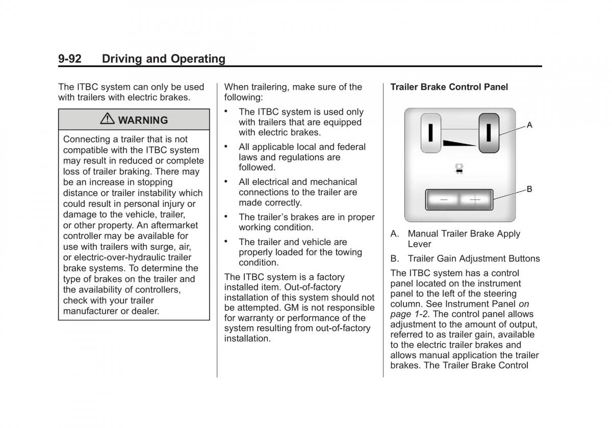 Chevrolet GMC Suburban X 10 owners manual / page 380