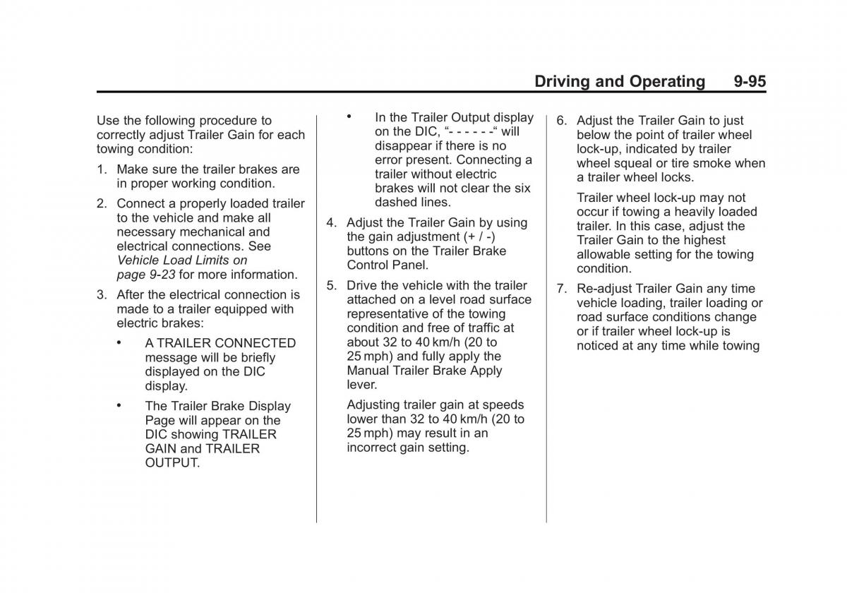 Chevrolet GMC Suburban X 10 owners manual / page 383