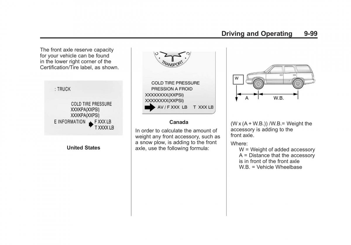 Chevrolet GMC Suburban X 10 owners manual / page 387