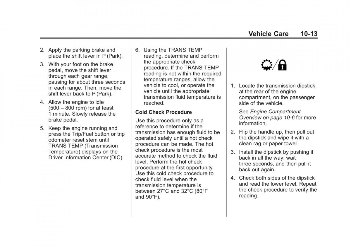 Chevrolet GMC Suburban X 10 owners manual / page 403