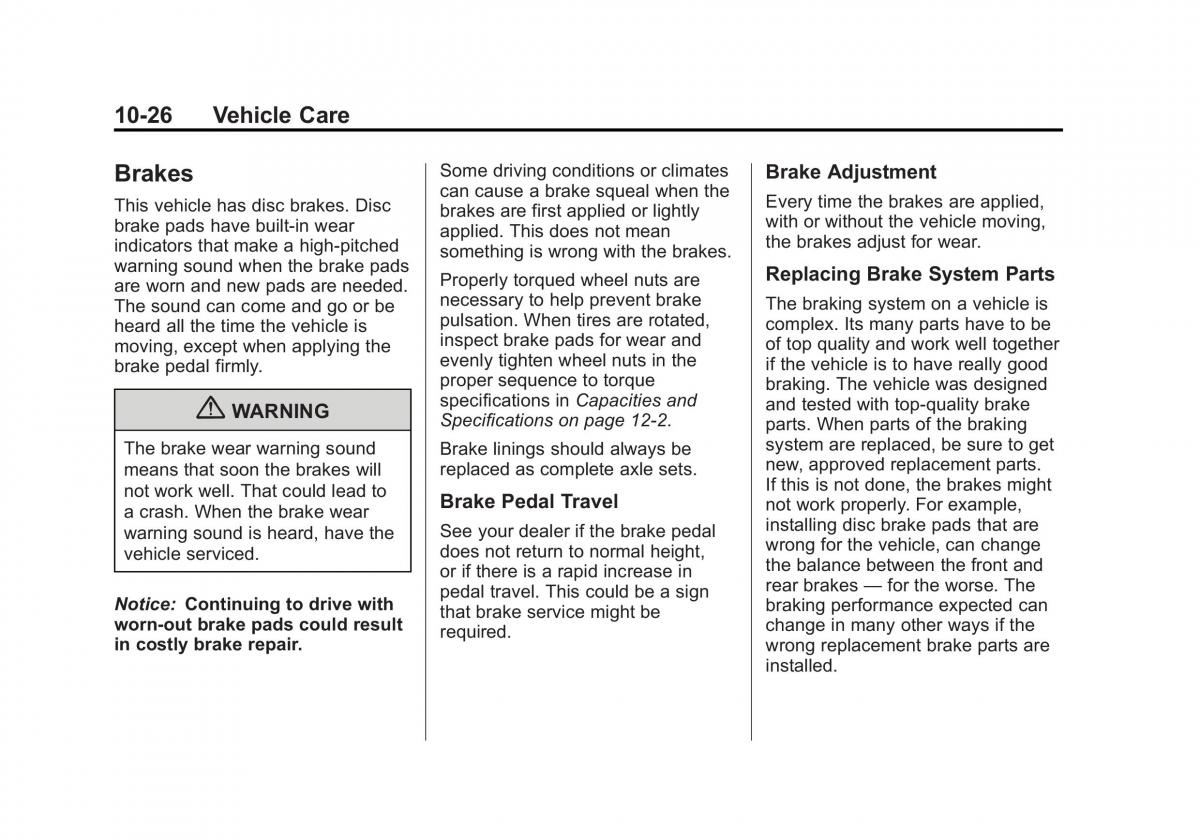 Chevrolet GMC Suburban X 10 owners manual / page 416