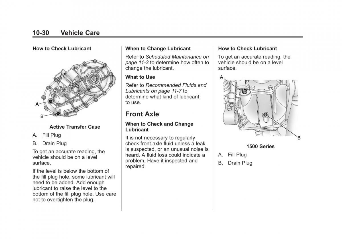 Chevrolet GMC Suburban X 10 owners manual / page 420