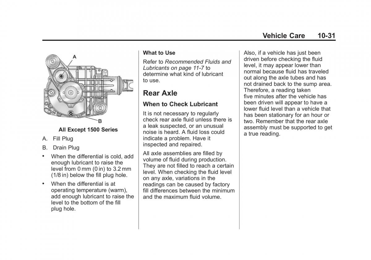 Chevrolet GMC Suburban X 10 owners manual / page 421