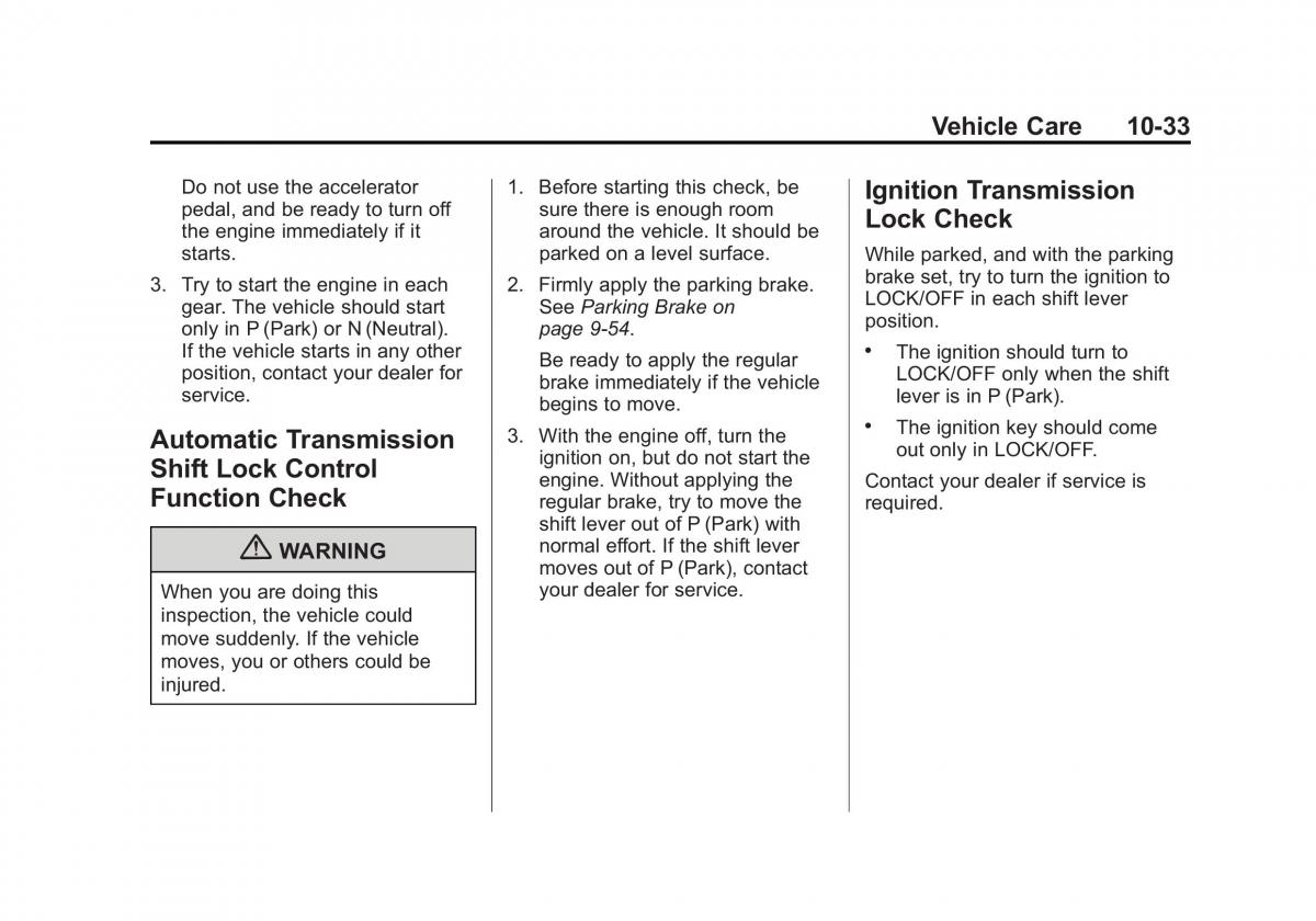 Chevrolet GMC Suburban X 10 owners manual / page 423