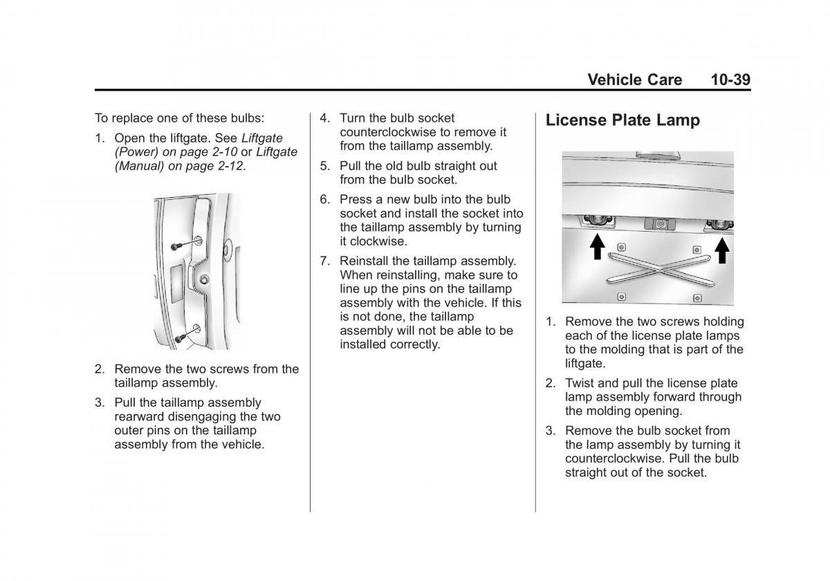 Chevrolet GMC Suburban X 10 owners manual / page 429