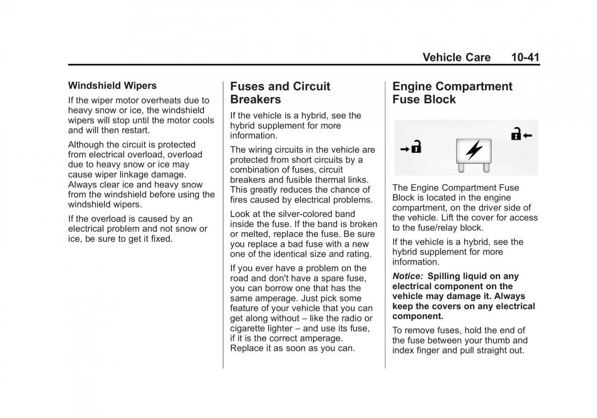 Chevrolet GMC Suburban X 10 owners manual / page 431