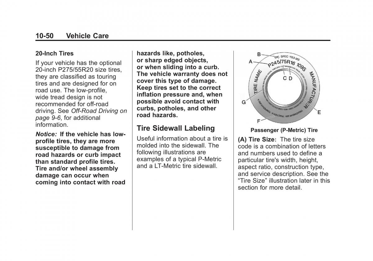 Chevrolet GMC Suburban X 10 owners manual / page 440