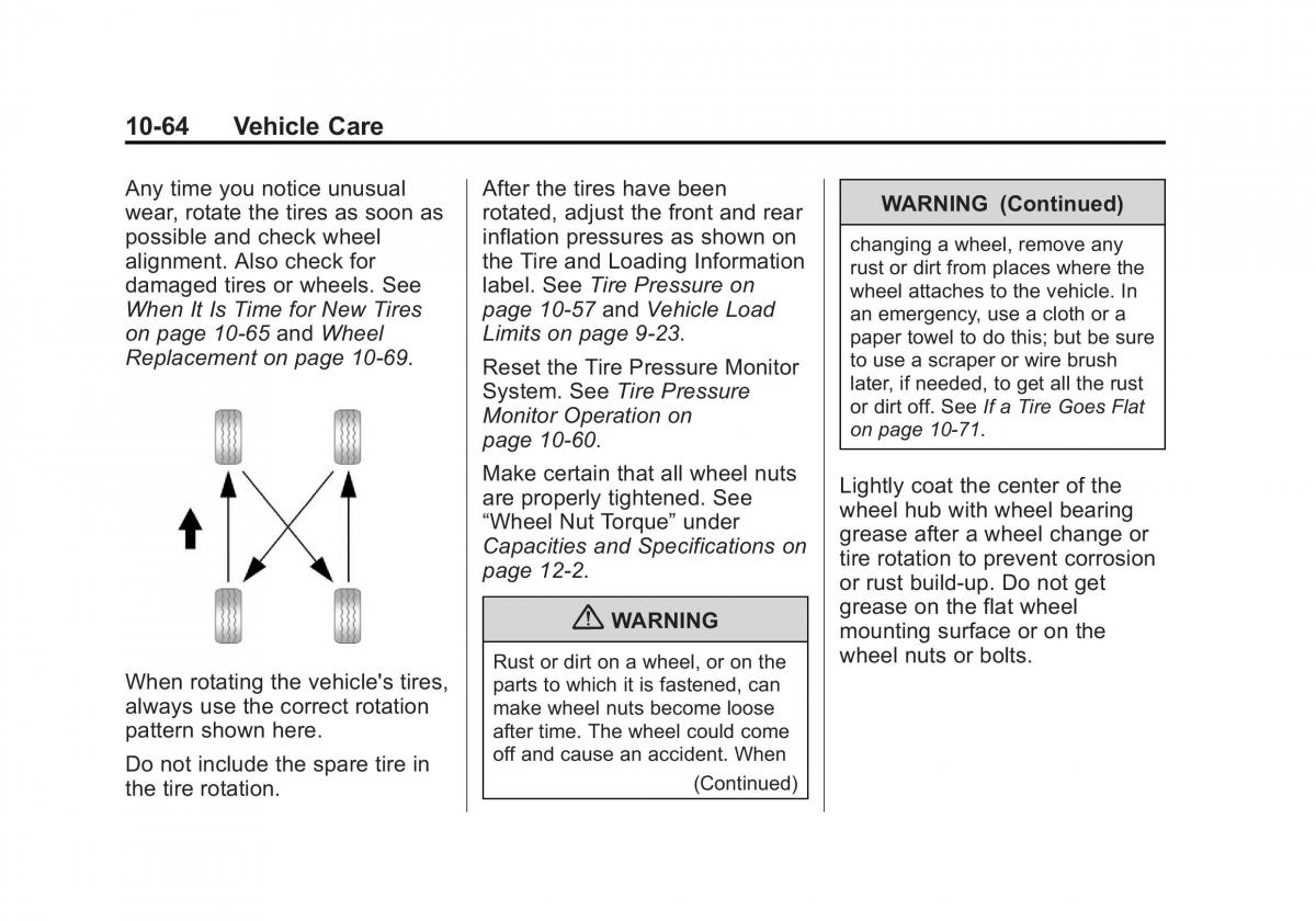 Chevrolet GMC Suburban X 10 owners manual / page 454