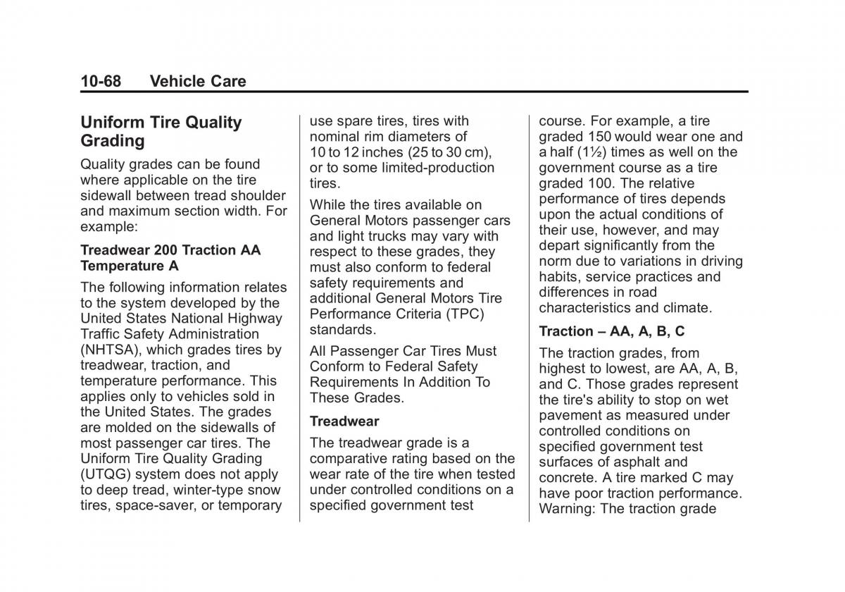 Chevrolet GMC Suburban X 10 owners manual / page 458