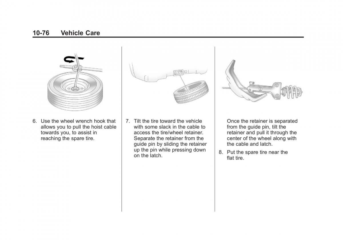 Chevrolet GMC Suburban X 10 owners manual / page 466