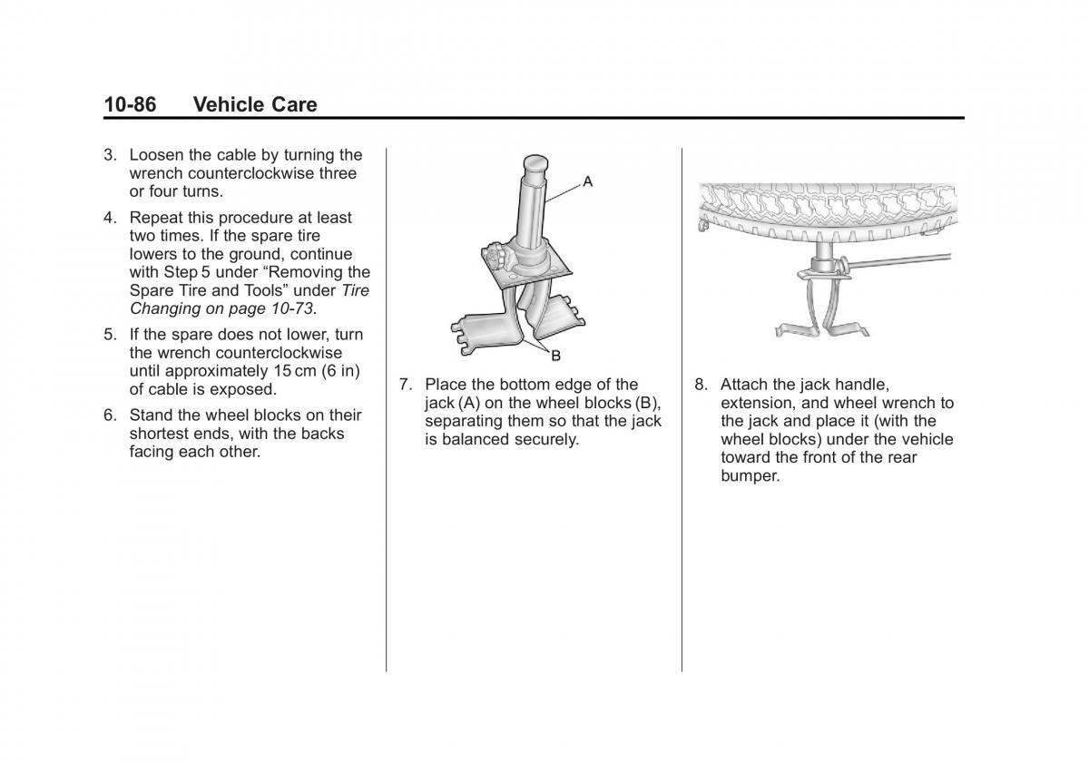 Chevrolet GMC Suburban X 10 owners manual / page 476