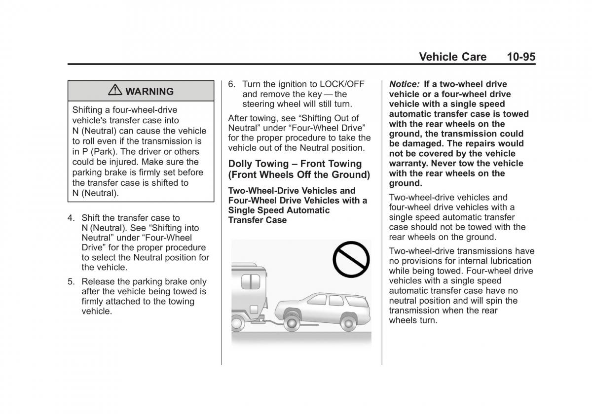 Chevrolet GMC Suburban X 10 owners manual / page 485