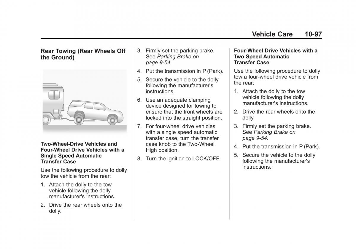 Chevrolet GMC Suburban X 10 owners manual / page 487