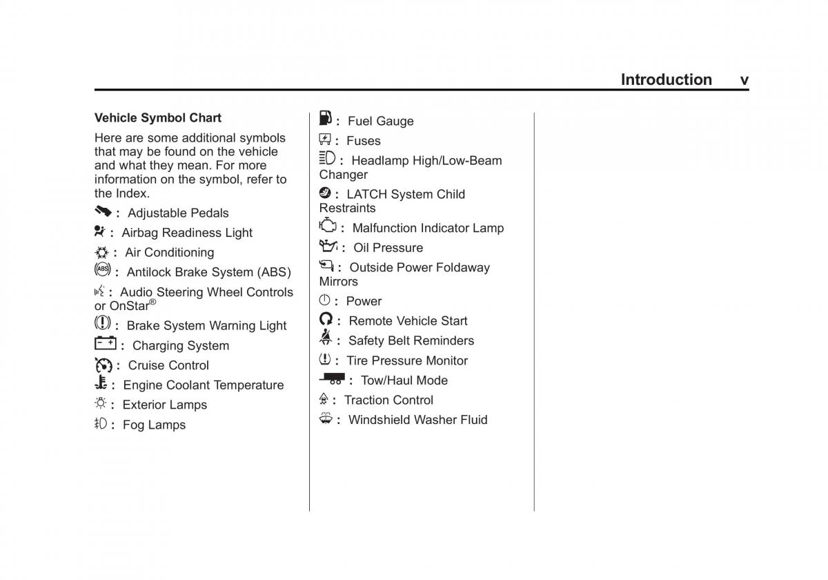 Chevrolet GMC Suburban X 10 owners manual / page 5