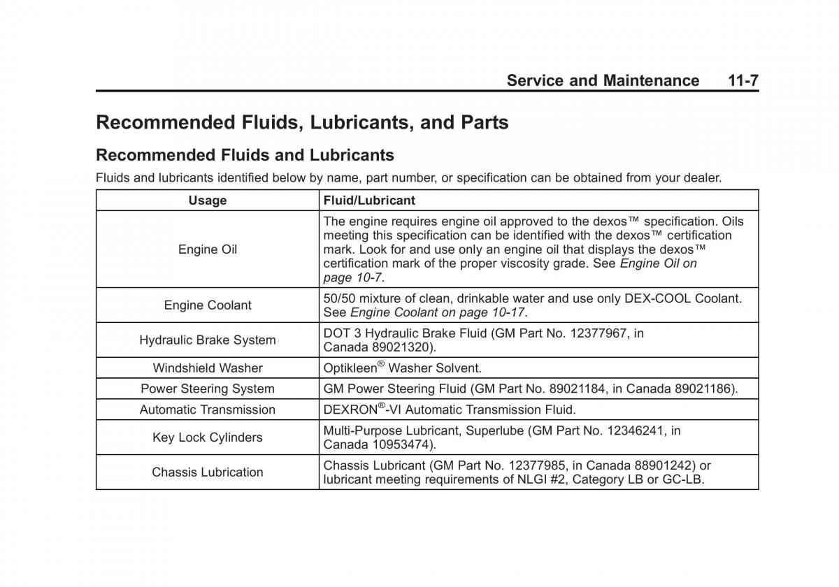 Chevrolet GMC Suburban X 10 owners manual / page 503