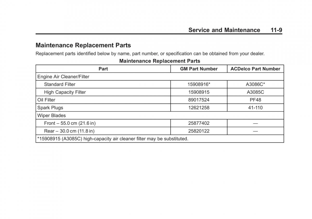 Chevrolet GMC Suburban X 10 owners manual / page 505