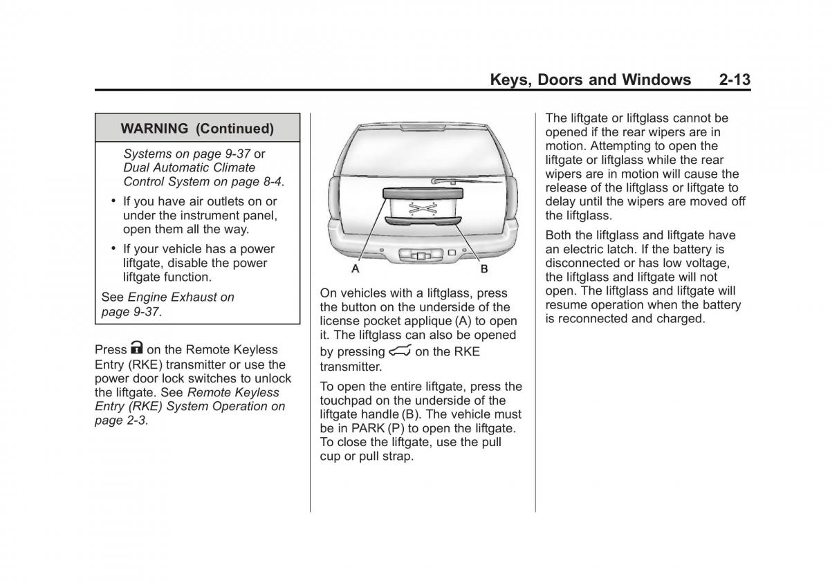 Chevrolet GMC Suburban X 10 owners manual / page 51