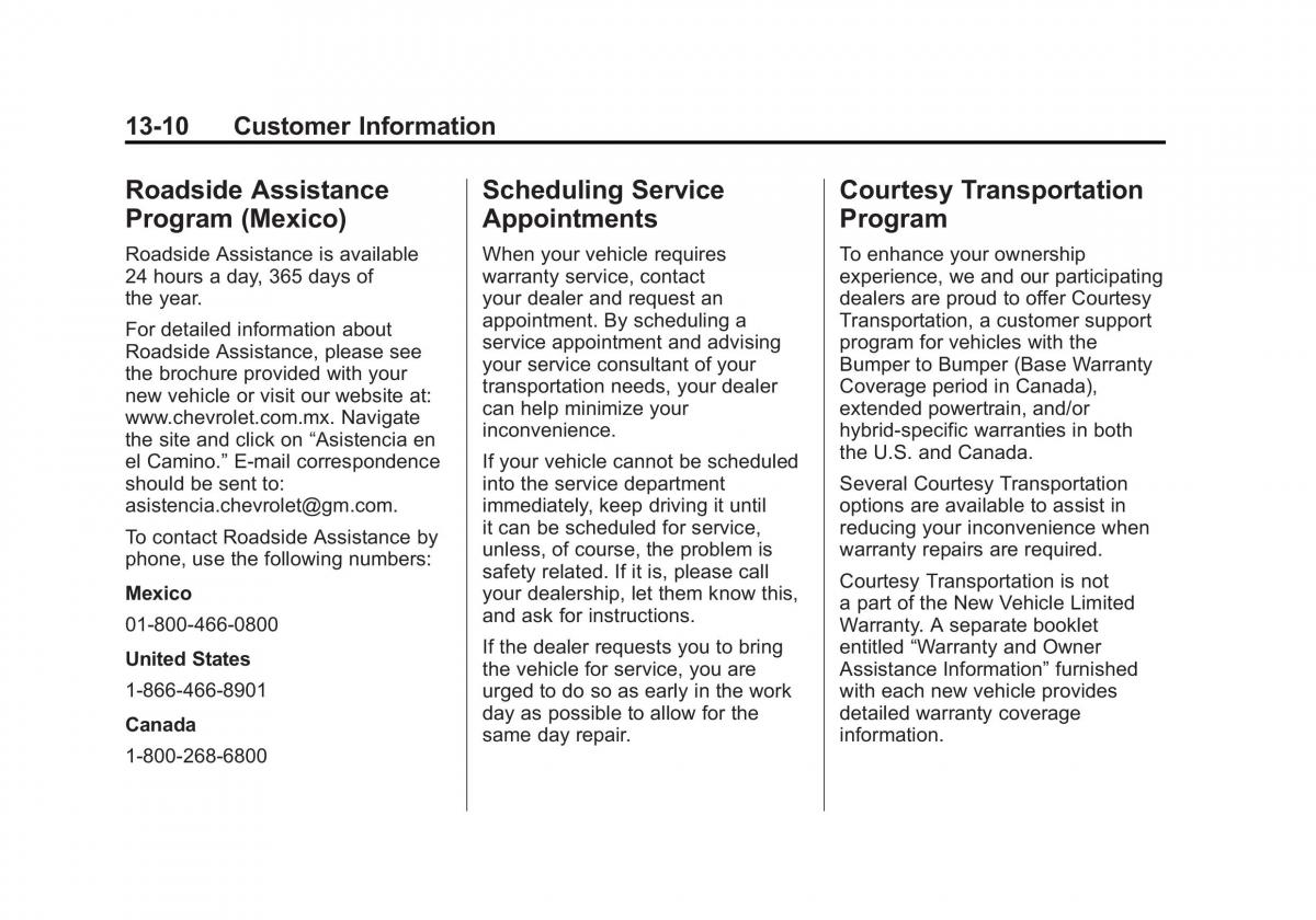 Chevrolet GMC Suburban X 10 owners manual / page 522