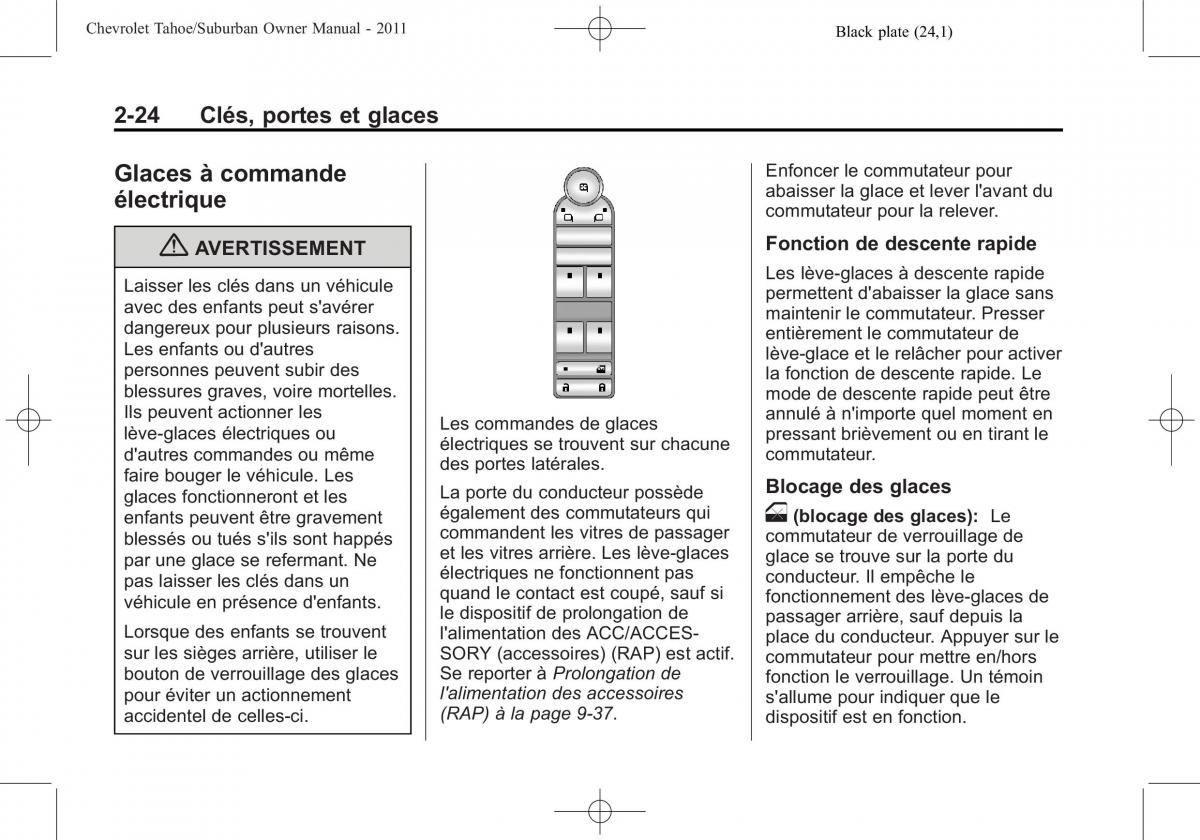 Chevrolet GMC Suburban X 10 manuel du proprietaire / page 64