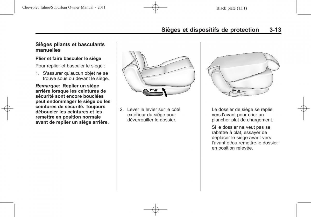 Chevrolet GMC Suburban X 10 manuel du proprietaire / page 79