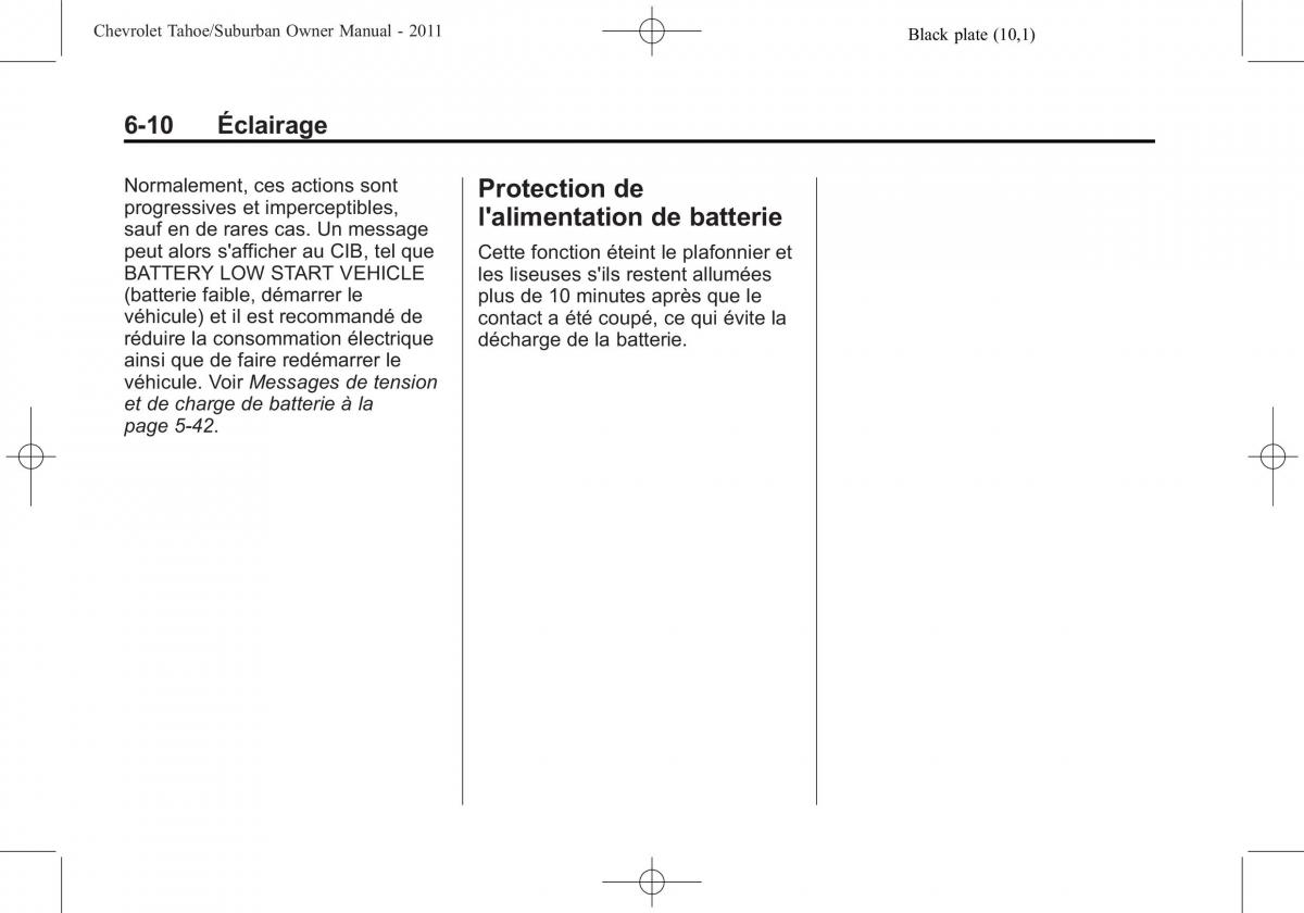 Chevrolet GMC Suburban X 10 manuel du proprietaire / page 236