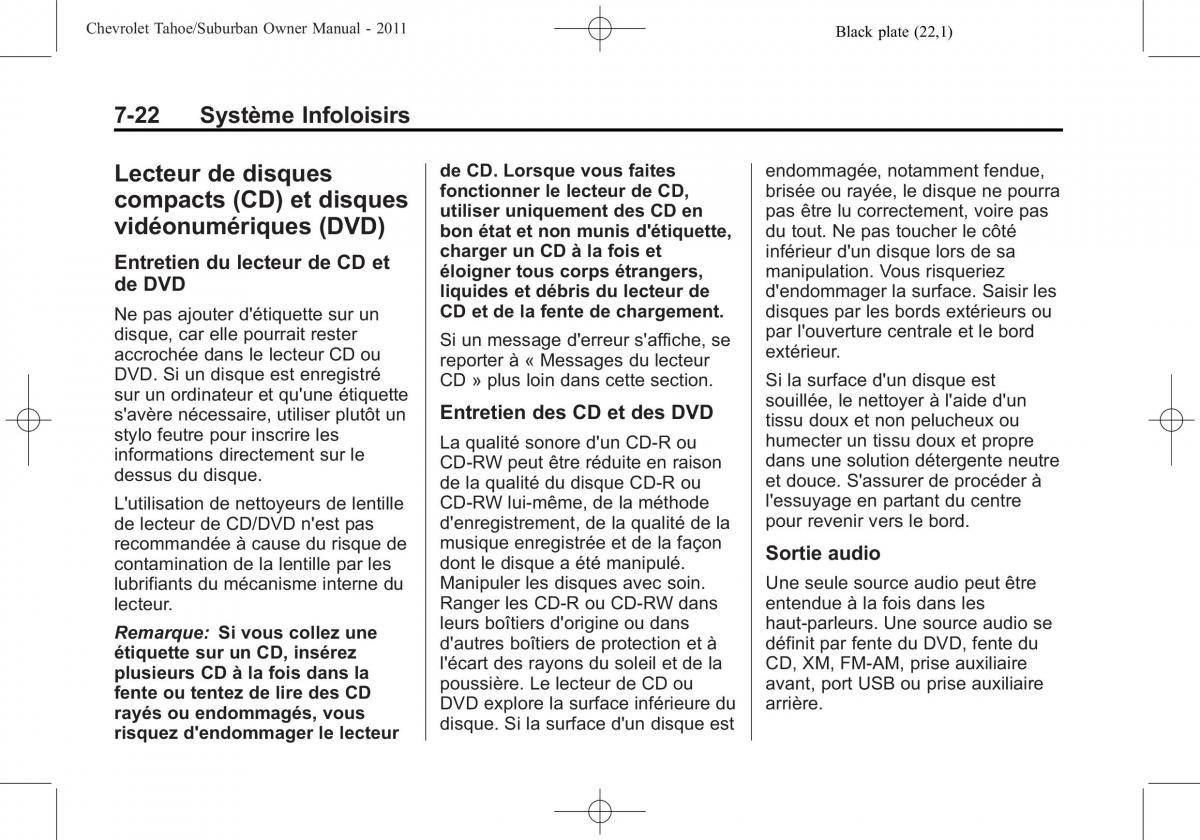 Chevrolet GMC Suburban X 10 manuel du proprietaire / page 258