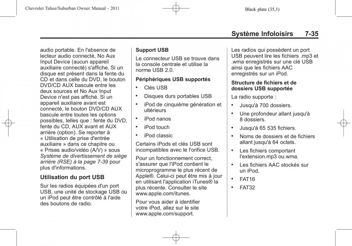 Chevrolet GMC Suburban X 10 manuel du proprietaire / page 271