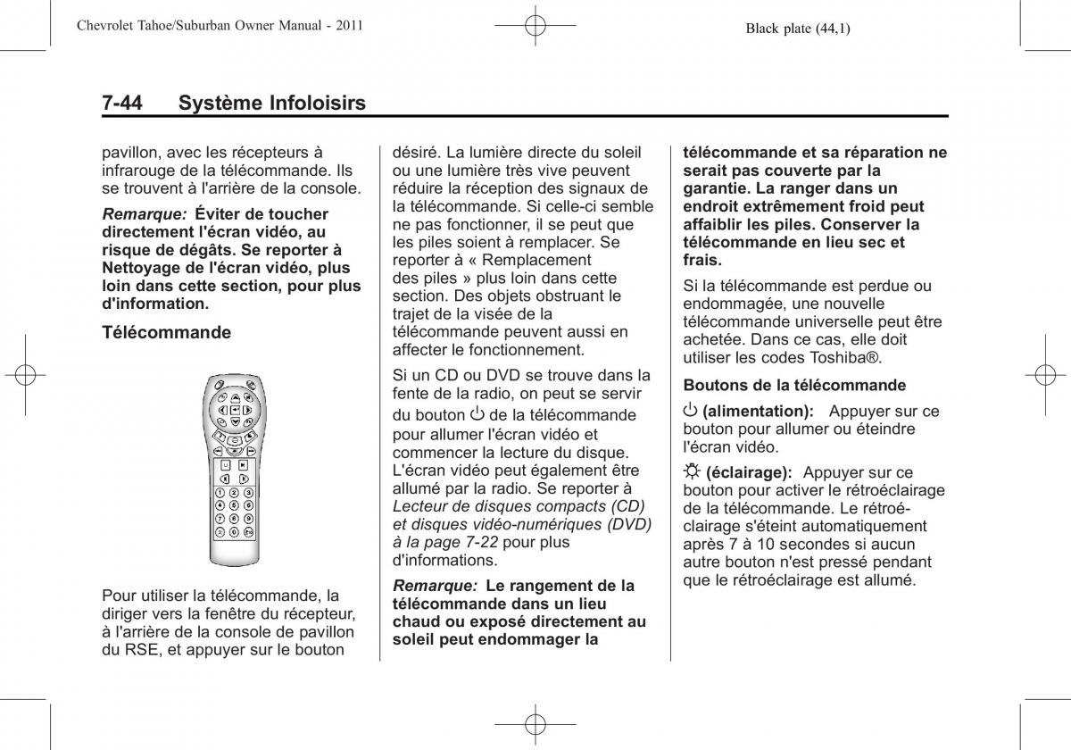 Chevrolet GMC Suburban X 10 manuel du proprietaire / page 280