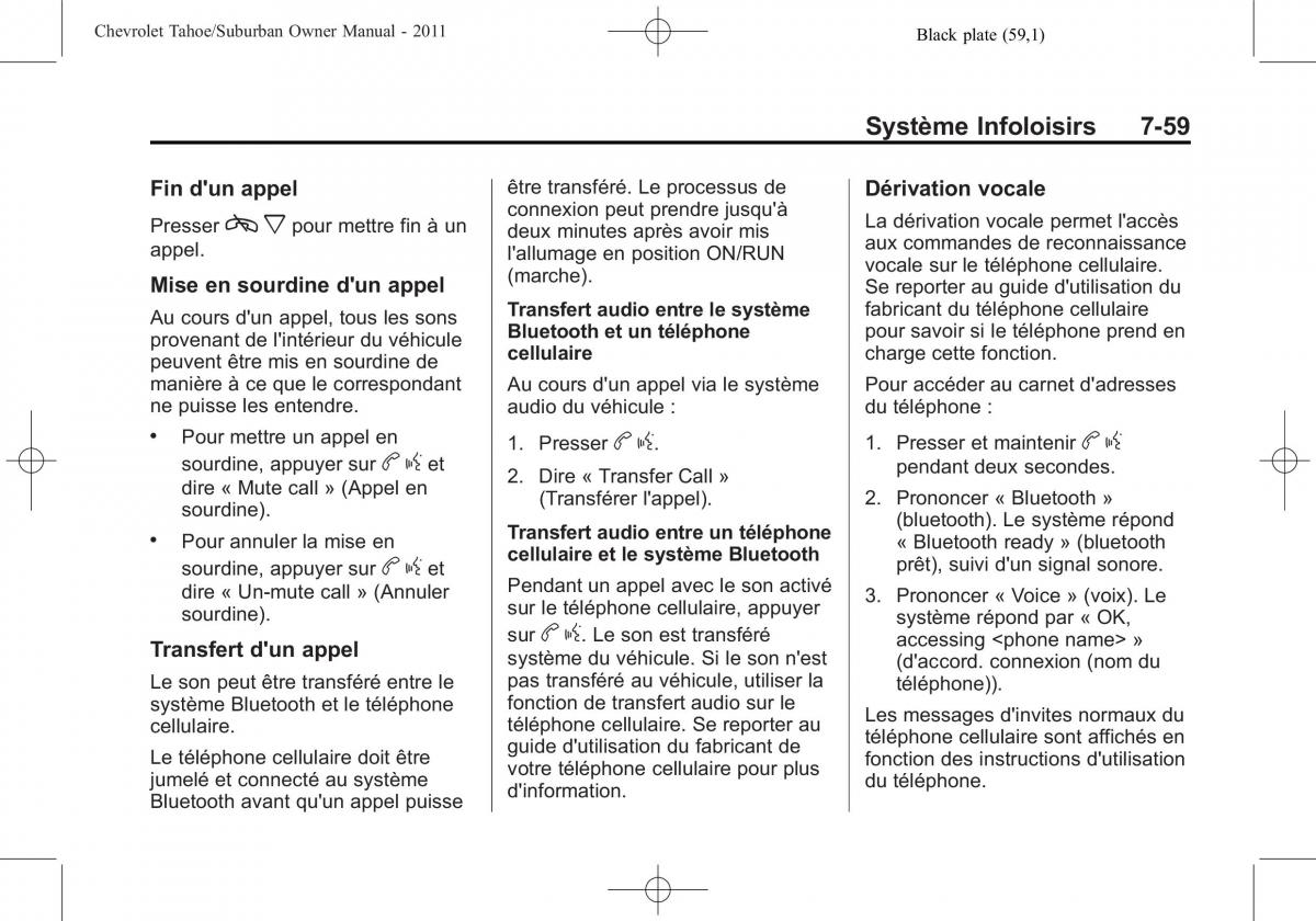 Chevrolet GMC Suburban X 10 manuel du proprietaire / page 295