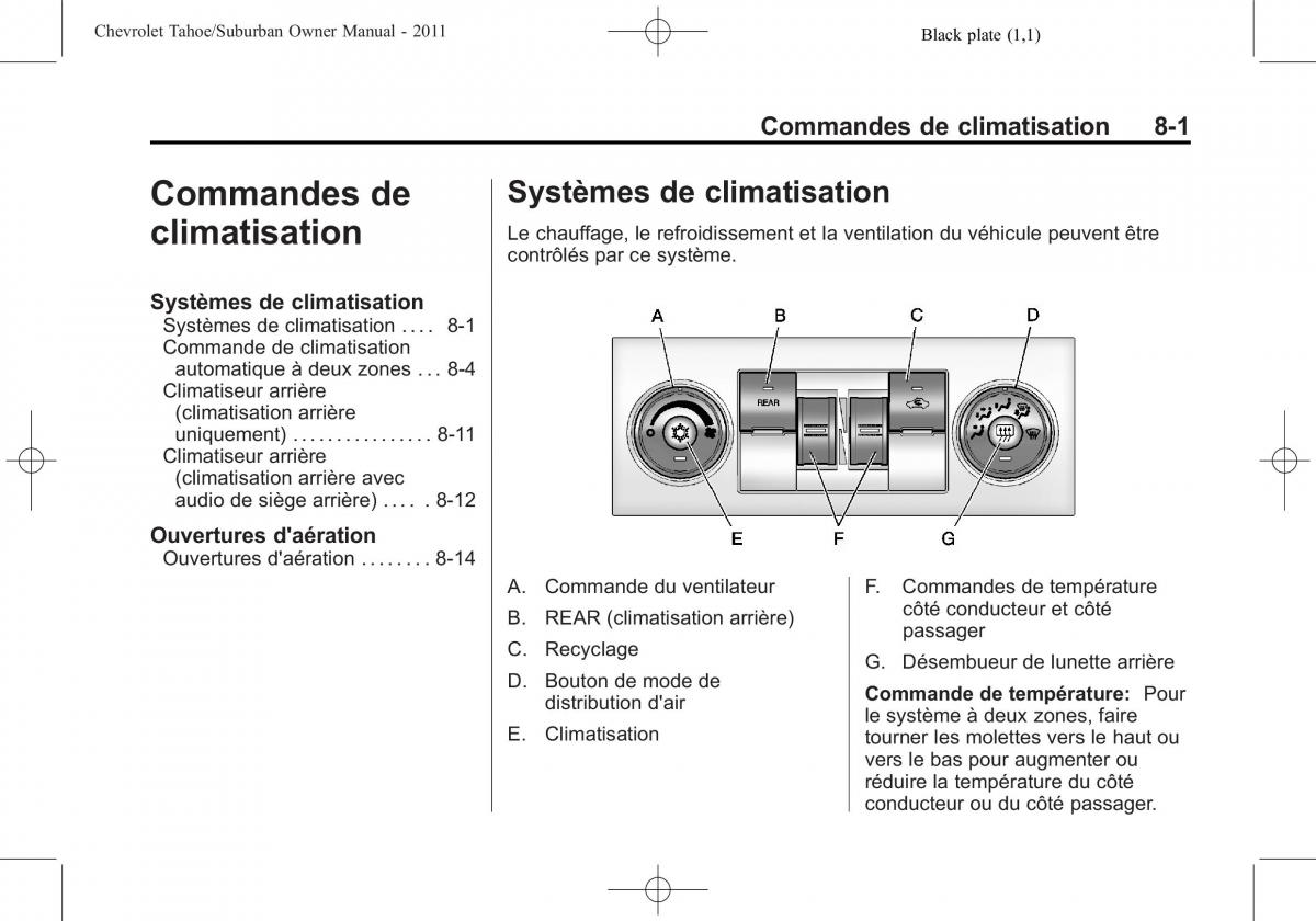 Chevrolet GMC Suburban X 10 manuel du proprietaire / page 297