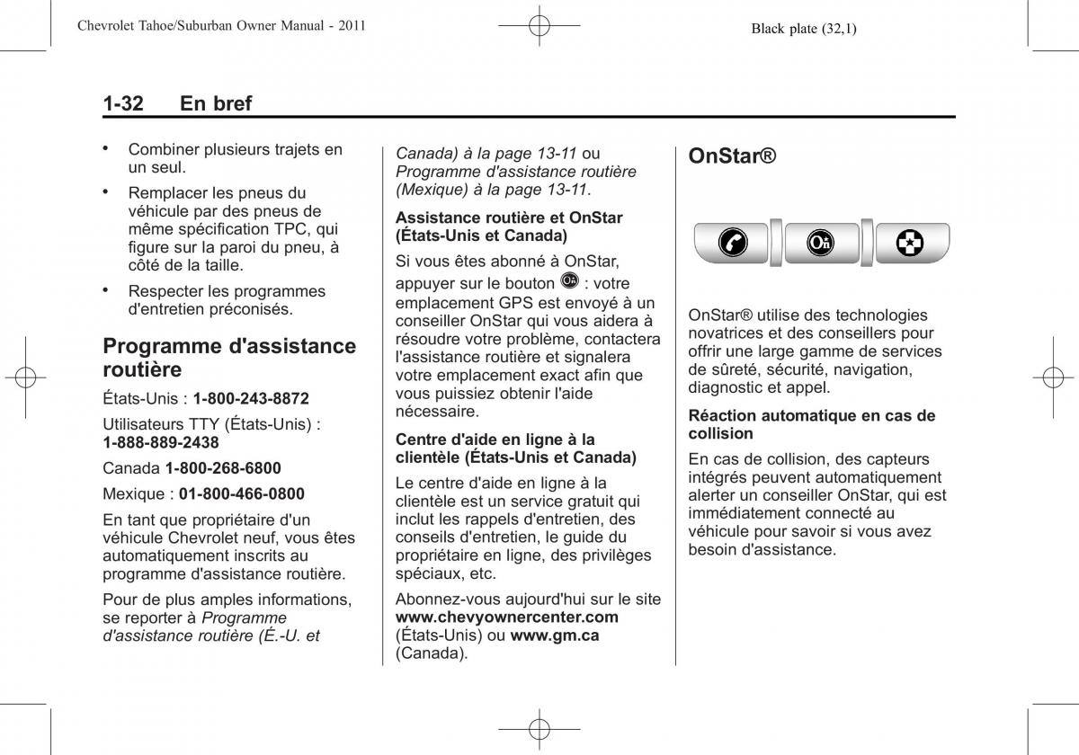 Chevrolet GMC Suburban X 10 manuel du proprietaire / page 38