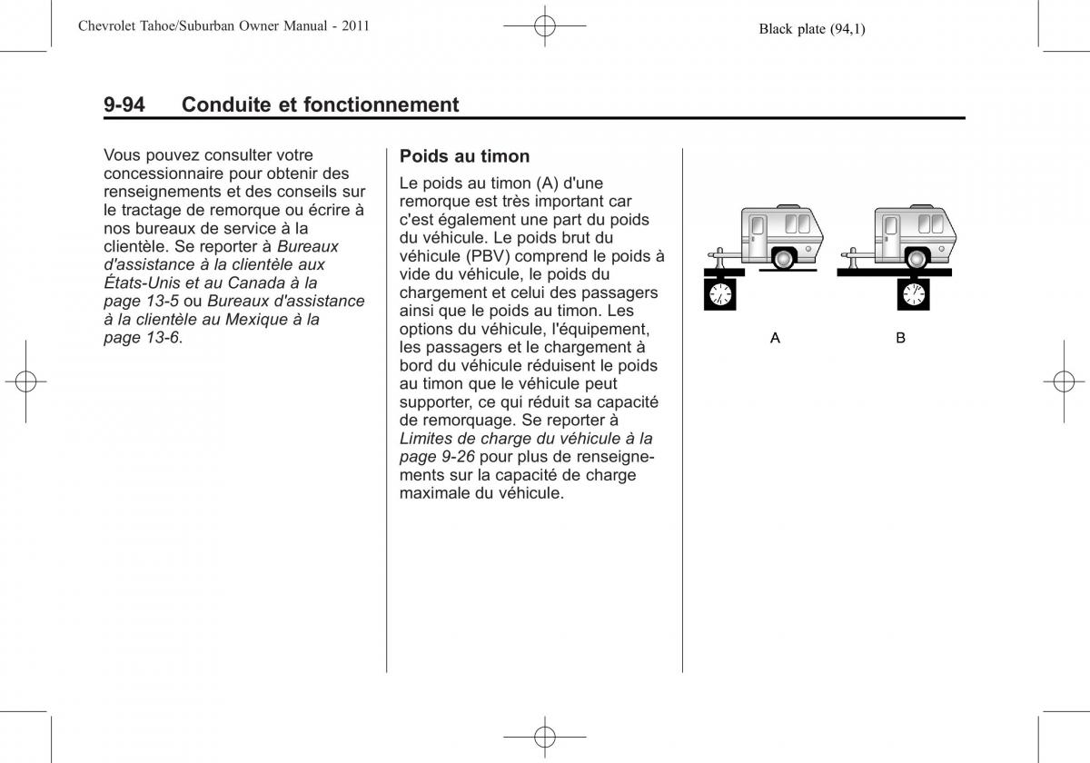 Chevrolet GMC Suburban X 10 manuel du proprietaire / page 404